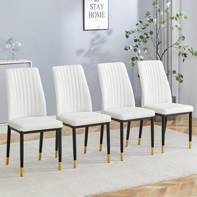 Ensemble de 4 chaises de salle à manger Modern