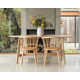 Signa Solid Oak Dining Table & Reviews | Joss & Main