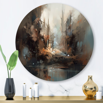 " Abstract Delicate Brushstroke V "