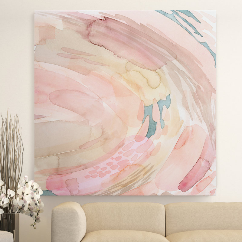 « spector doux ii »-reproduction d’art sur toile, H 10 po x l 10 po x P 1,5 po, Toile tendue