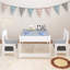 Lot de tables et chaises d'enfants