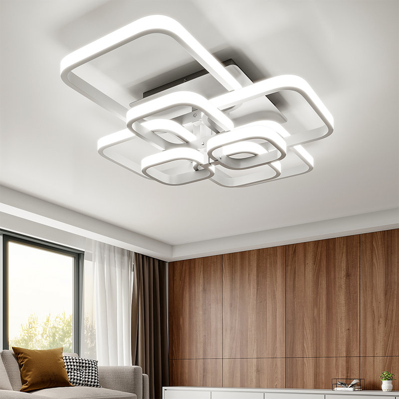 Berglund LED Semi Flush Mount, White