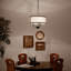 Lustre 3 lumières Heddle 15,5 pouces en laiton naturel et noir texturé-70048072