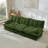 107-Inch 3-Seater Cloud Sofa, Modular Sectional Couch With Comfy Lattice Cushions And Breathable Chenille Fabric For Modern Living Rooms-1934229515