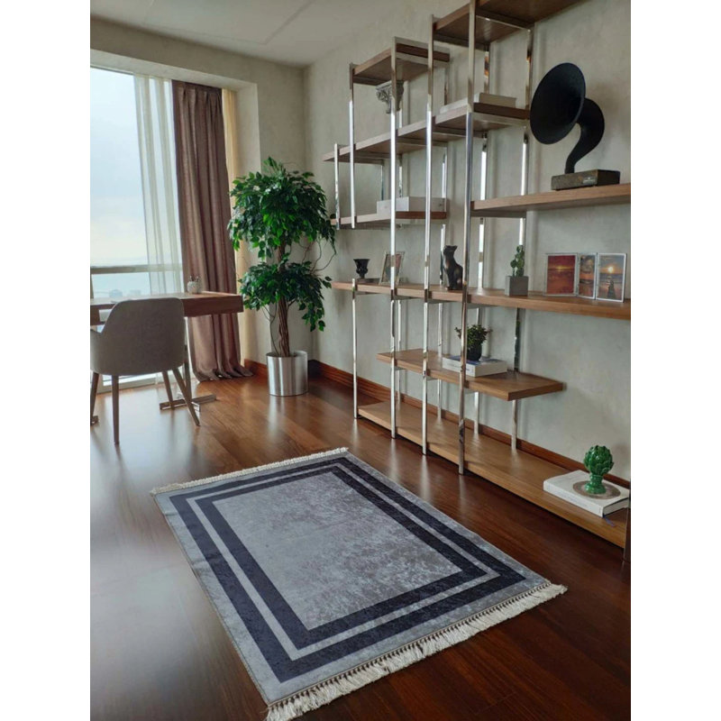 Tapis Masanao avec envers antidérapant, Tapis de couloir 2 pi 7 po x 13 pi 1 po