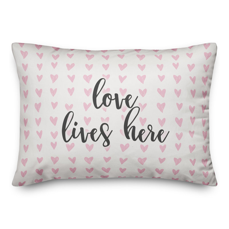  Coussin Love Lives Here