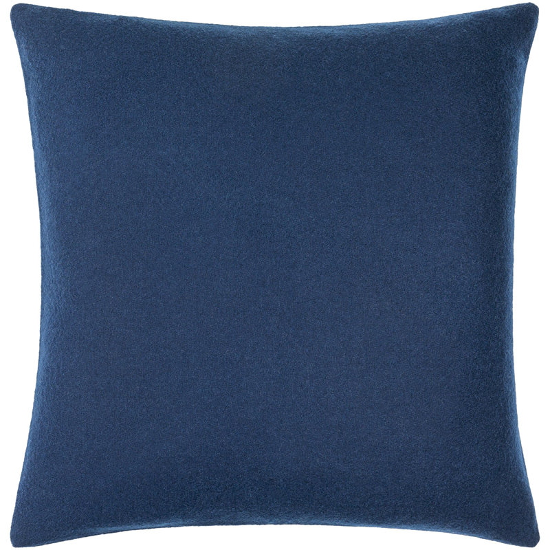 Coussin Alcona, 22 po x 22 po, Jaune, Polyester/ Bourre en polyester