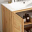 Meuble-lavabo antique 30 po avec lavabo en céramique