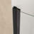 Bifold Shower Door, 1/4"(6Mm) Tempered Glass, Aluminum Frame, Explosion Proof Film