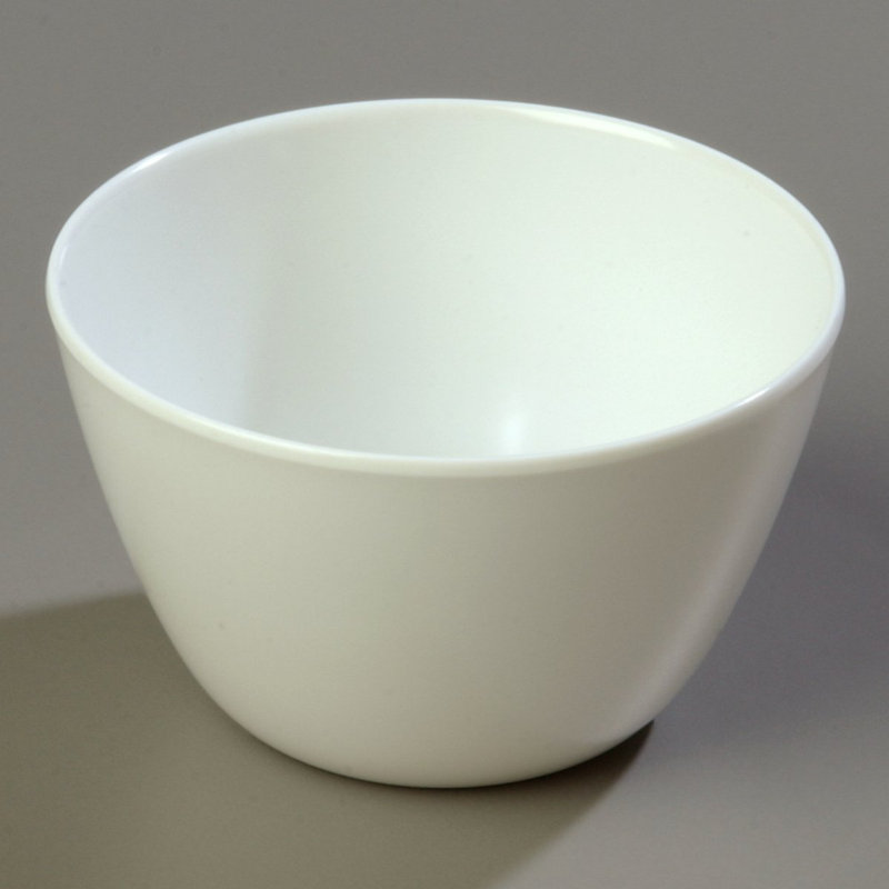 Kingline™ 8 oz. Melamine Rice Bowl, White