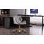 Chaise de bureau pivotante en velours Alec-208481610