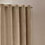Heavy Chenille Room Darkening Eyelet Curtains-91668127-91668138