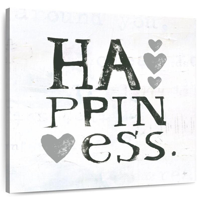 Tergel Happiness Gray Hearts