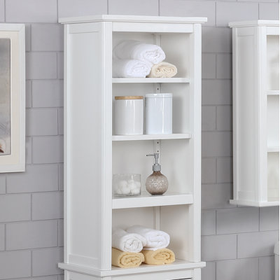 Carruthers 43.18cm x 91.44cm Bathroom Shelf