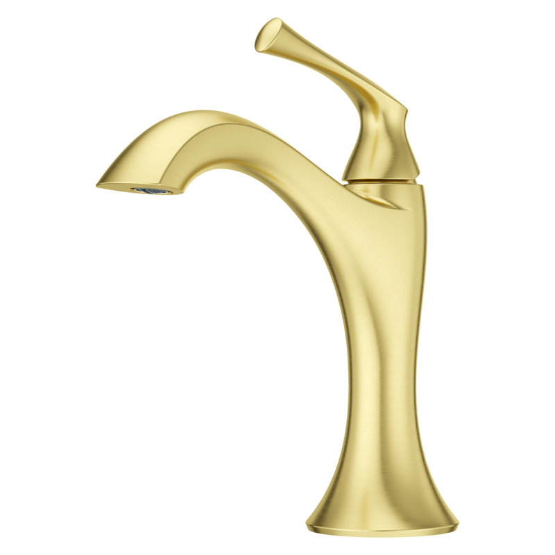 Rhen Single Control 4 in Centerset Lavatory Faucet , Brushed Gold