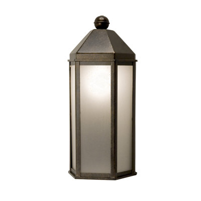 Applique murale encastrée 1 lumière Plaza Lantern