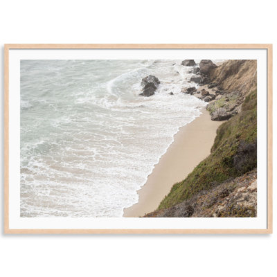 Half Moon Bay Coast Print by Carly Tabak