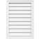 Rectangle Surface Mount Functional Brickmould Frame PVC Gable Vent