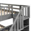 Lit superposé double avec rangement Stairway