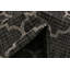 Tapis noir et beige à motif géométrique pour l'intérieur et l'extérieur Bartman-7835079