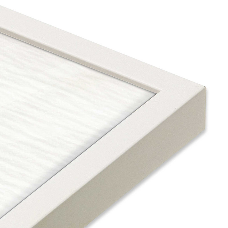 Corburn, Blanc opaque, H 11 po x l 9 po