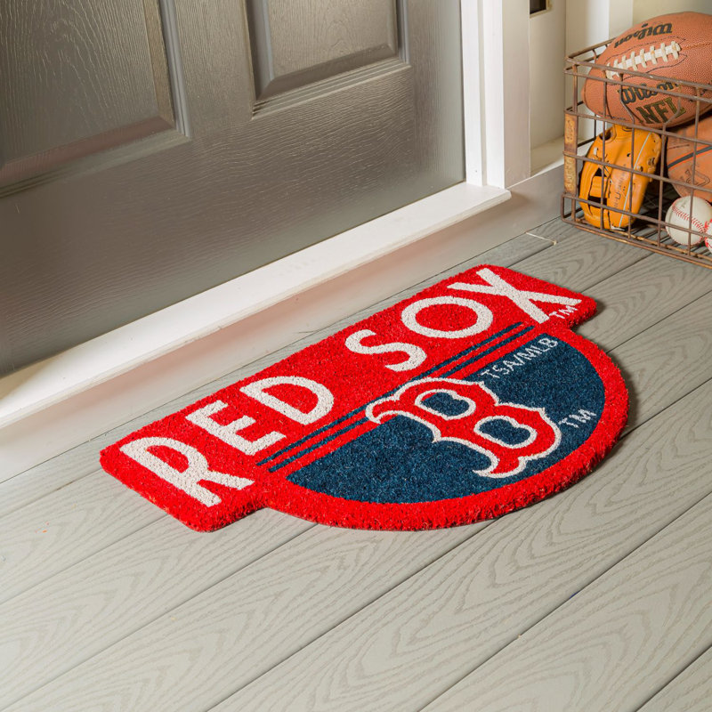 NFL Shaped Coir Outdoor Welcome Mat, Rex Sox