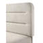 Lit Meni, revêtement blanc scandinave, tête de lit à panneau-115685988