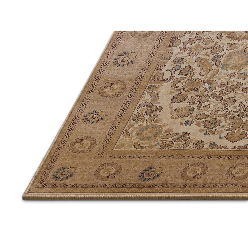 Tapis oriental brun Stali, Rectangle de 3 pi x 5 pi
