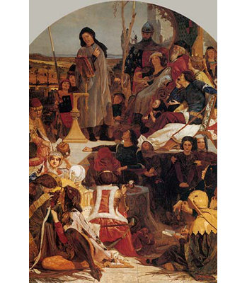 «Chauser at The Court of Edward Iii» - reproduction