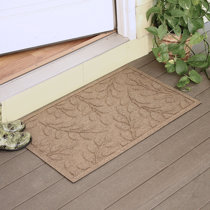 SLPUSH Water Absorbent Letter Printed Indoor Outdoor Door Mat Anti