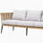 Farnell 72.83'' Wide Rectangle Patio Sofa with Cushions-1361111375