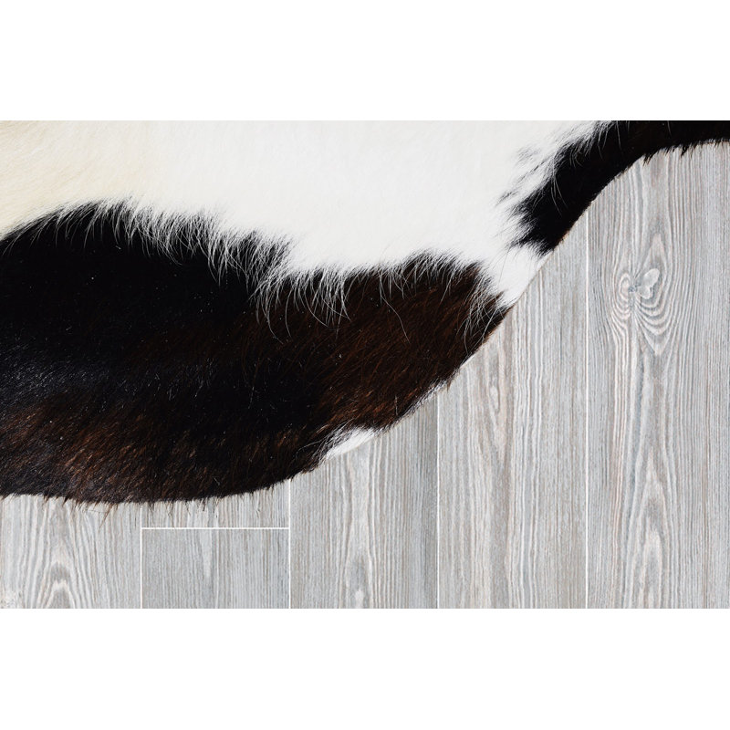 Tapis noir / brun / blanc Nobhill