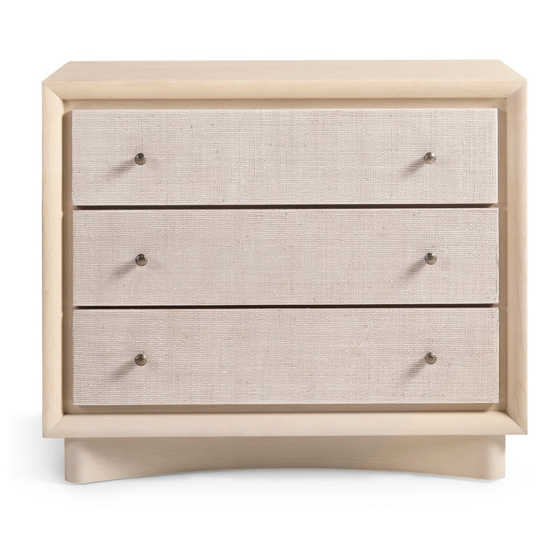 Keel Three Drawer Nightstand