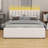 Upholstered Platform Bed With Trundle-647392947