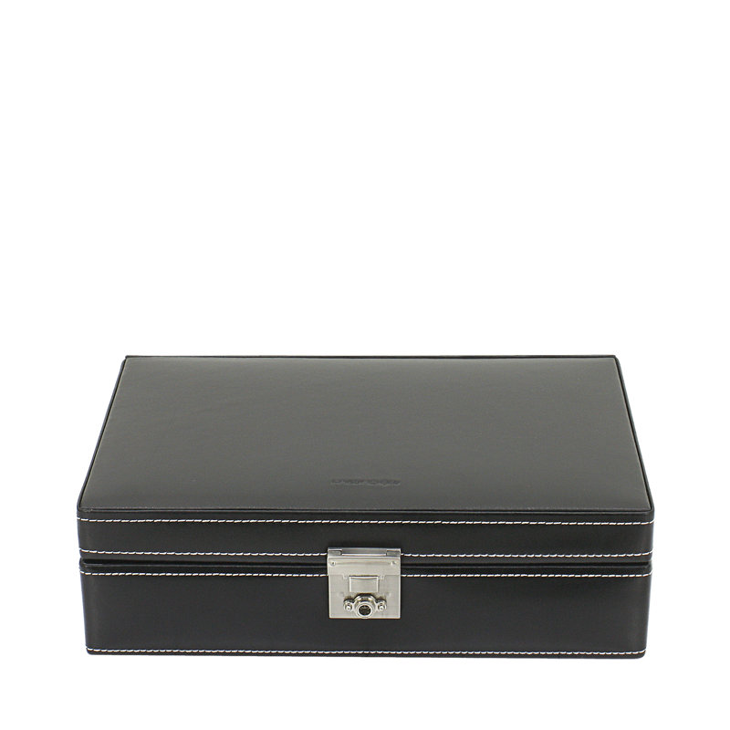London Leather Watch Box + Locking