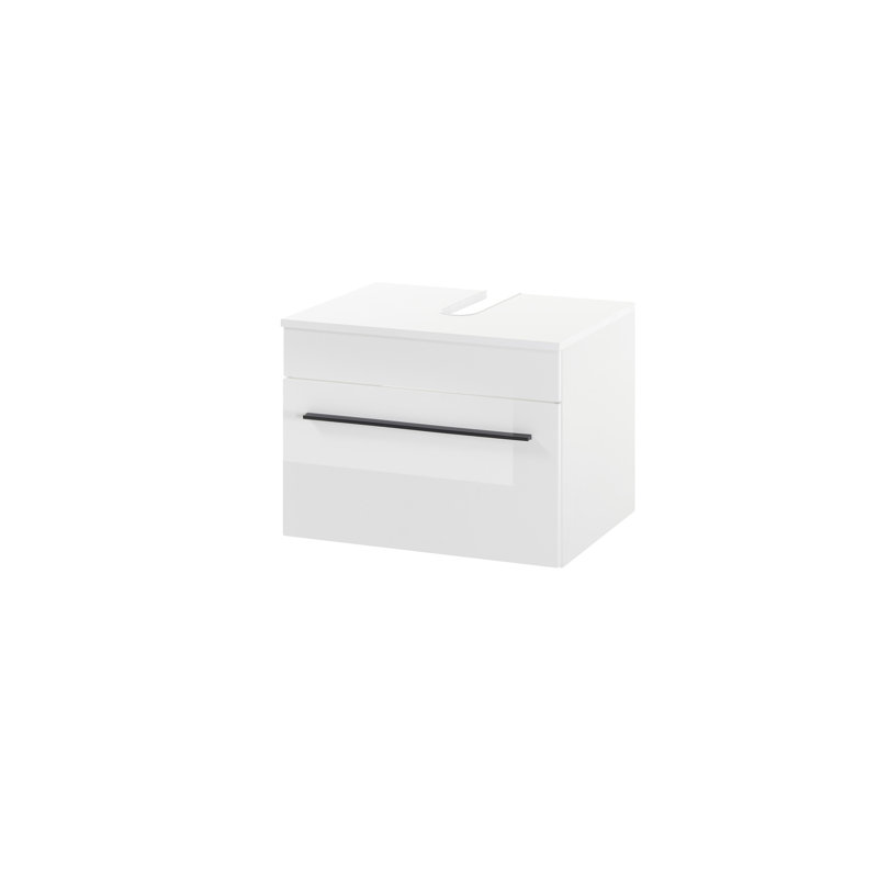 Gavriel 60cm Single Bathroom Vanity Base Only in White