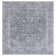 Tapis gris foncé / crème Calidia