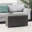 Banc de rangement avec repose-pieds 31 po-132736058