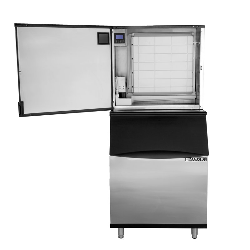 Maxx Ice 500 Lb. Daily Production Cube Ice Freestanding Ice Maker