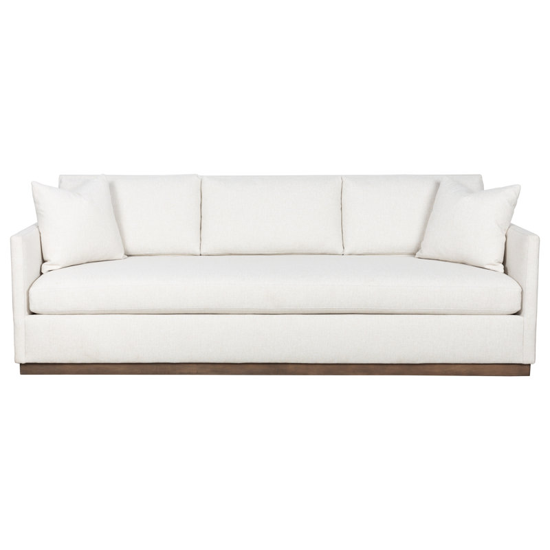 Renwick Bench Sofa, Alabaster (3157 73), Charcoal