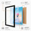 Balloon Above Clouds Modern 1 Piece Single Picture Frame Wall Art-136694507-136694506