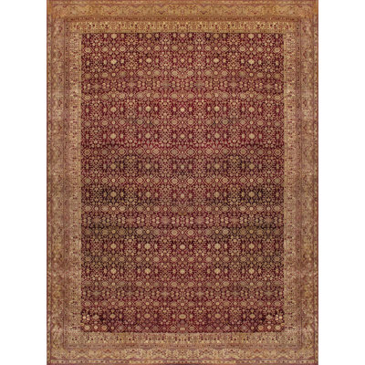 Agra Handmade Wool Oriental Area Rug