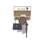 Console Aranjuez avec tablette ouverte, conception mince, solution de rangement moderne pour le vestibule ou le salon