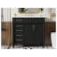 Meuble-lavabo simple 36 po avec plateau Dhananjay