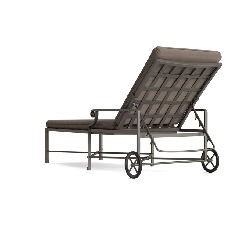 Venetian Outdoor Chaise Lounge, Fusion Natural, Mica