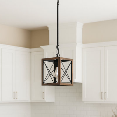 Altie 1 - Light Walnut Single Pendant