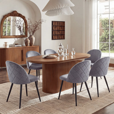 Adebola 43cm H Upholstered Metal Side Chair