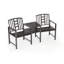 Clerkin Steel Outdoor Bench