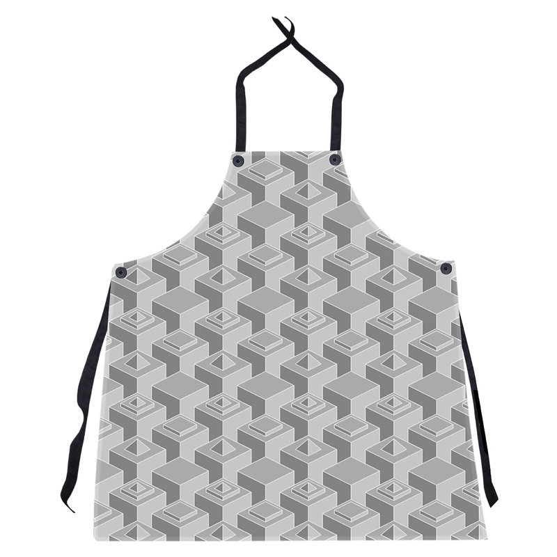 Jordao Bib Apron, Gray