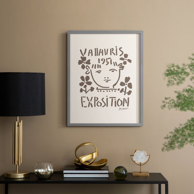 Matisse CCXVII, reproduction d'art encadrée - bois massif